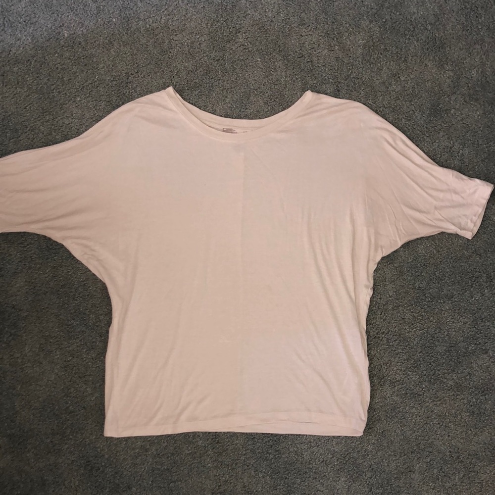 Plain off-white basic shirt